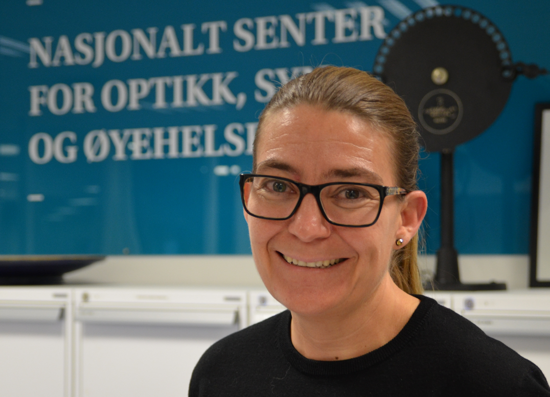 Vibeke Sundling, førstamanuensis ved USN skal holde foredrag om telemedisin innen øyehelse (Foto: Dag Øyvind Olsen)